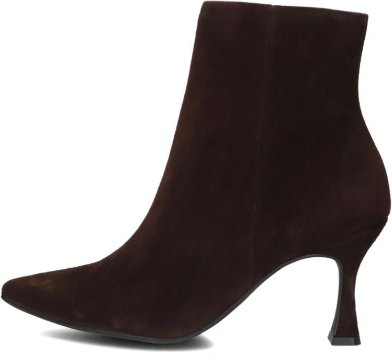 PAUL GREEN Enkellaarsjes Dames 8351 Suède Bruin