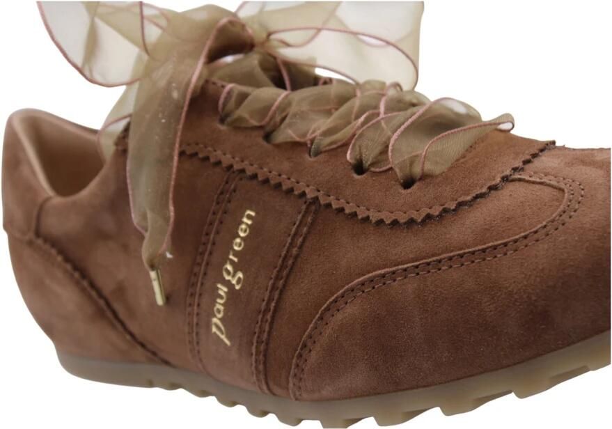 Paul Green Sneakers laag mokka goud - Foto 4