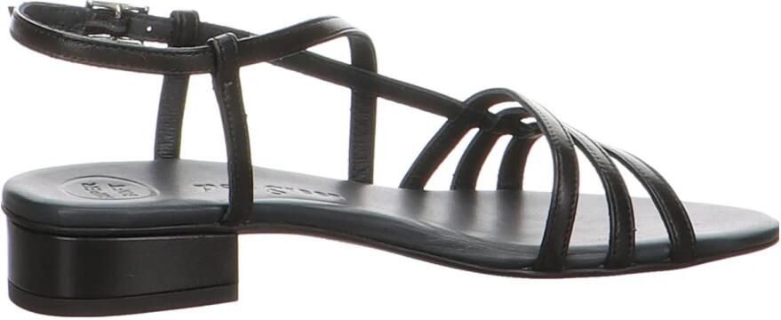 Paul Green Sandaaltje met modieuze riempjes Zwart