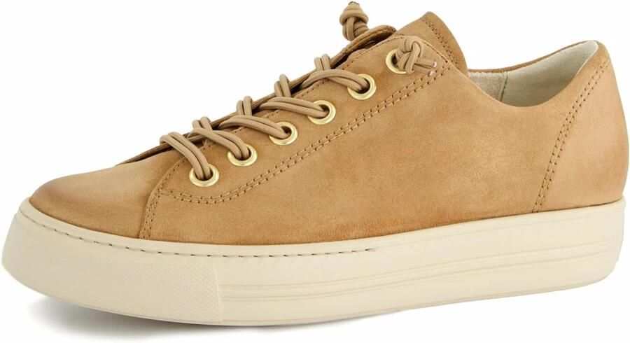 Paul Green 4081 Lage sneakers Dames sneakers Cognac - Foto 8