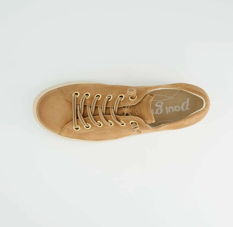 Paul Green 4081 Lage sneakers Dames sneakers Cognac - Foto 10
