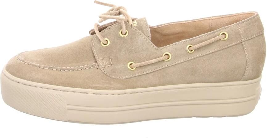 Paul Green Instappers 'Komfort Slipper Damen 1197-049-049 Velourleder in beige' beige - Foto 5