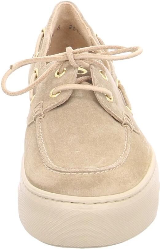 Paul Green Instappers 'Komfort Slipper Damen 1197-049-049 Velourleder in beige' beige - Foto 8