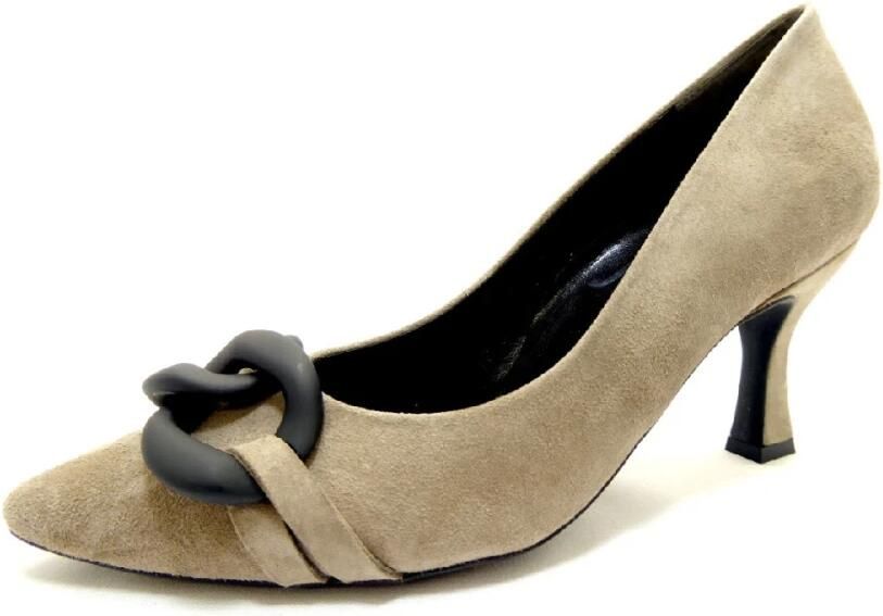 Paul Green 3781 Pumps High Heels Schoenen Hoge Hak Dames Taupe - Foto 3