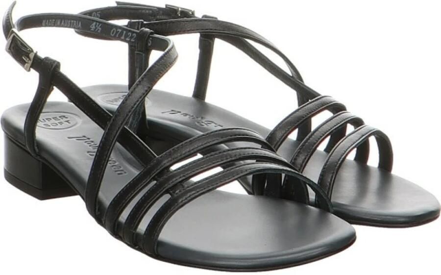 Paul Green Sandaaltje met modieuze riempjes Zwart - Foto 2