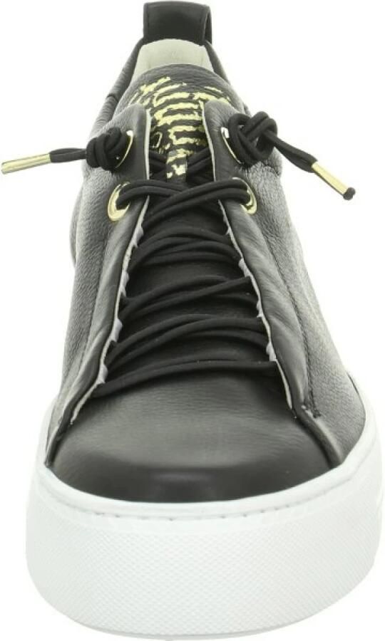 Paul Green 5017 Lage sneakers Leren Sneaker Dames Zwart - Foto 5