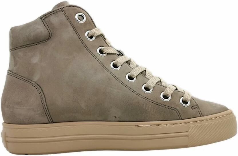 Paul Green Plateausneakers lace-up boots high top sneaker with practical outer zipper