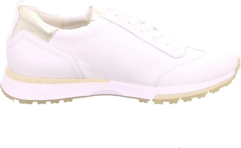 Paul Green Casual witte veterschoenen voor dames