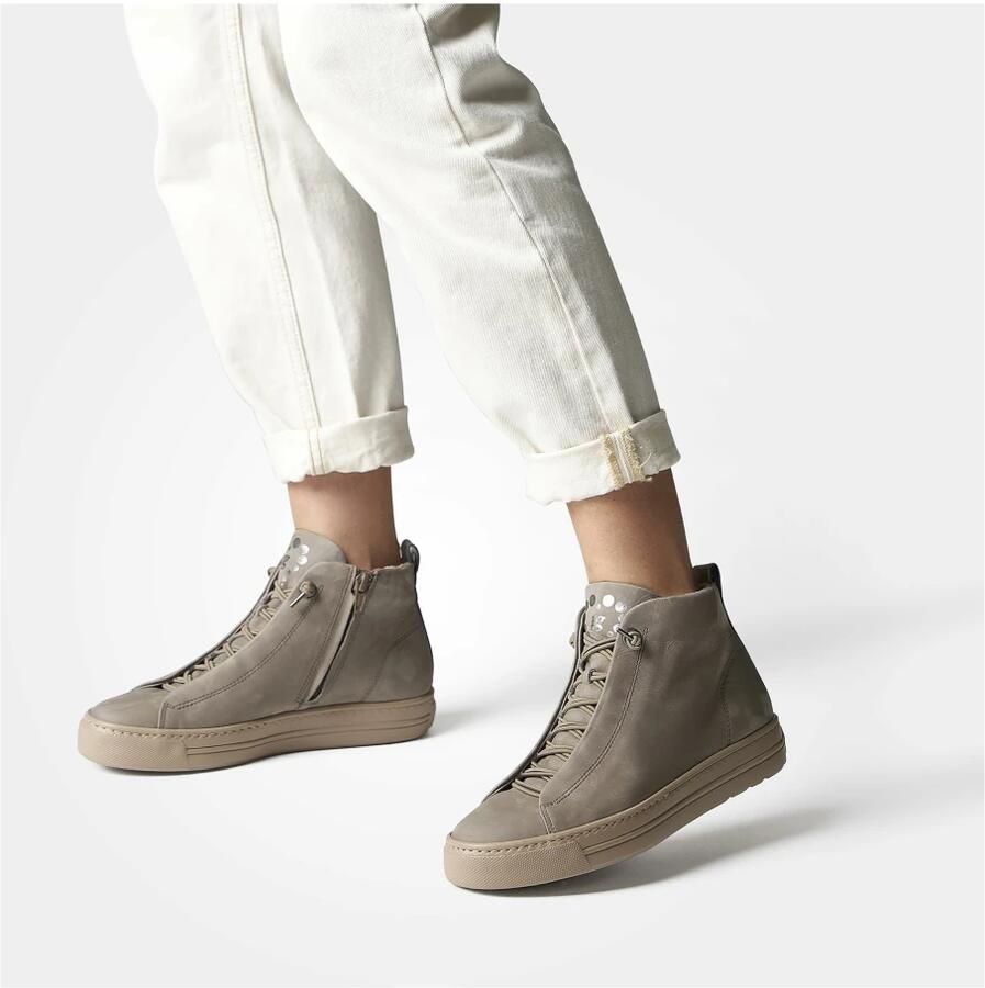 Paul Green Sneakers high top sneaker instaplaarzen met binnenrits - Foto 3