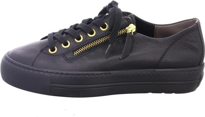 PAUL GREEN Lage Sneakers Dames 5006 Maat: 42 5 Materiaal: Leer Kleur: Zwart - Foto 5