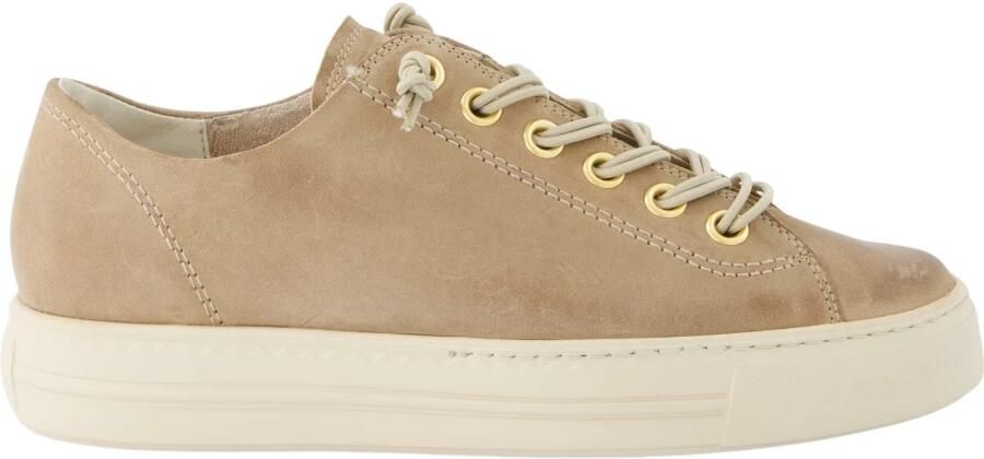 Paul Green 4081-557 dames sneakers (5) beige - Foto 4