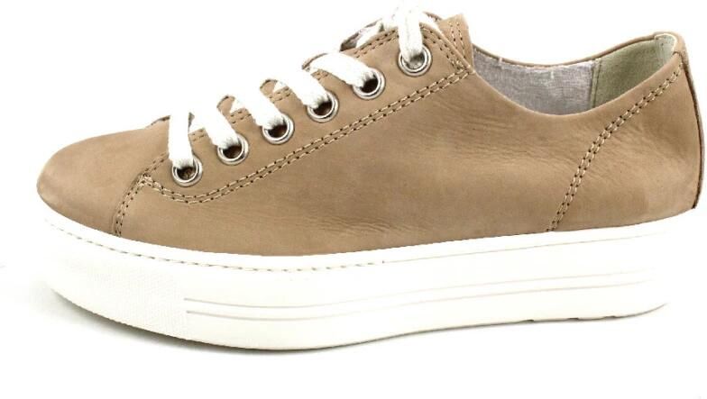 Paul Green 4790 Lage sneakers Dames Camel - Foto 3