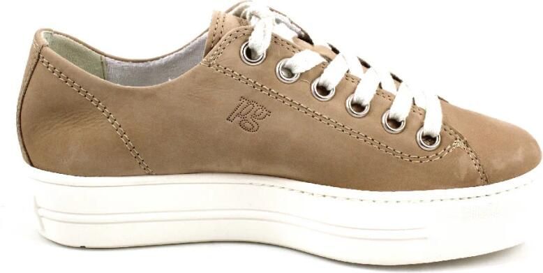 Paul Green 4790 Lage sneakers Dames Camel - Foto 4