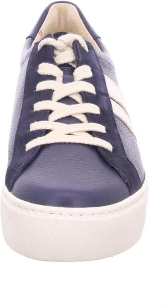 Paul Green Dames leren sneaker met textielvoering - Foto 4