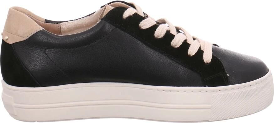PAUL GREEN Lage Sneakers Dames 5330 Maat: 41 Materiaal: Leer Kleur: Zwart - Foto 4