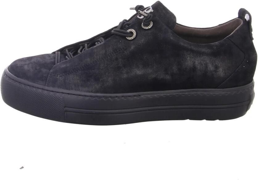 PAUL GREEN Lage Sneakers Dames 5417 Maat: 42 5 Materiaal: Suède Kleur: Zwart - Foto 4
