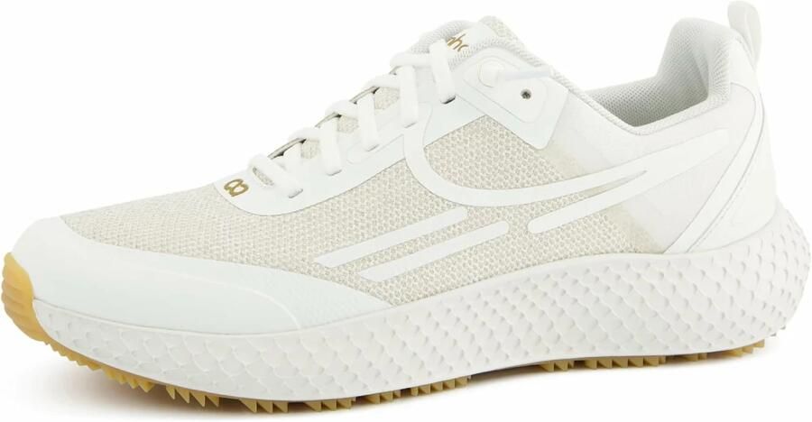 Tenhaag Sneakers laag beige wit