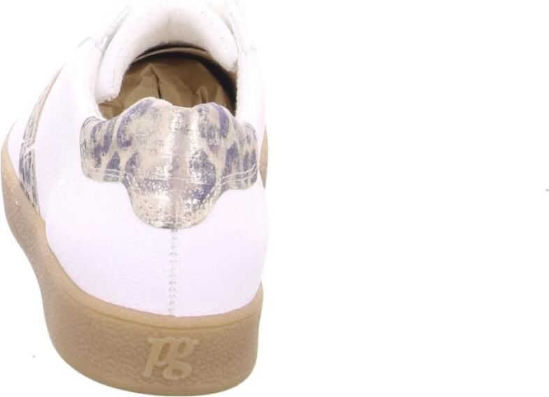 Paul Green Sneakers laag kaki donkergroen wit - Foto 3