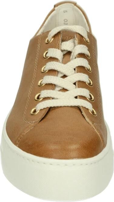 Paul Green 4790~~~~~~~~~~~~~~~~~~~~~~~~~~ Lage sneakersDames sneakers Cognac - Foto 3