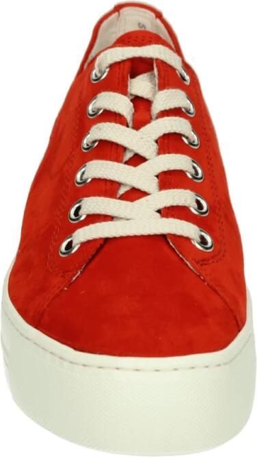 Paul Green 4790~~~~~~~~~~~~~~~~~~~~~~~~~~ Lage sneakersDames sneakers Rood - Foto 3