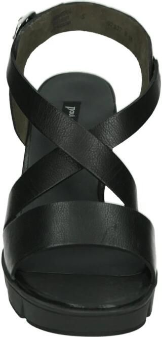 Paul Green 7924~~~~~~~~~~~~~~~~~~~~~~~~~~ Sandalen met hakDames Sandalen Zwart - Foto 2