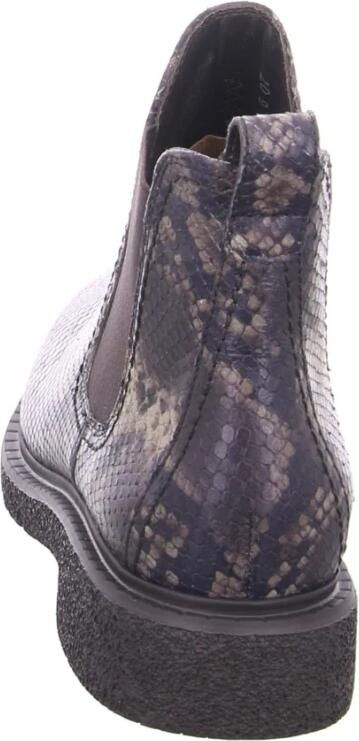 Paul Green Chelsea boots ecru donkerbruin