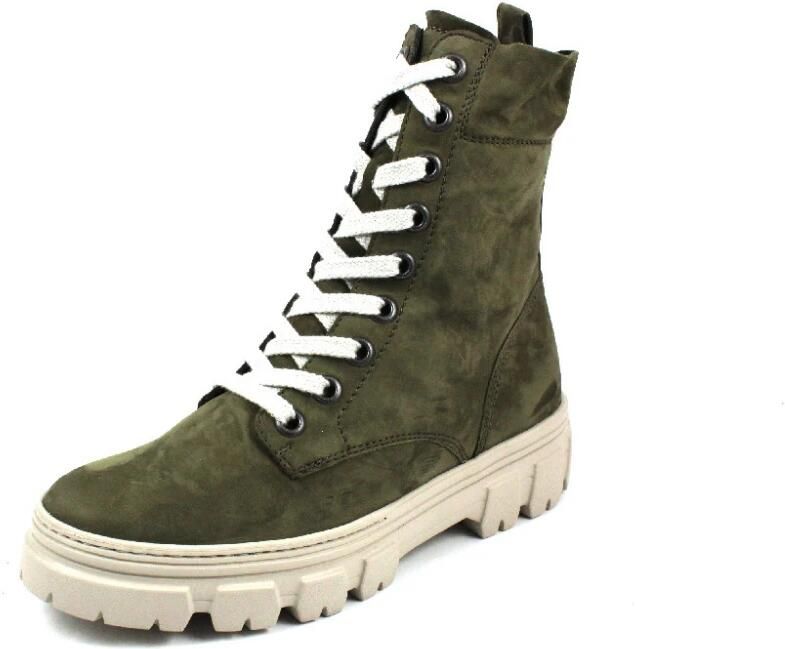 Paul Green Groene Bootie 9970 in Groen Green Dames - Foto 4