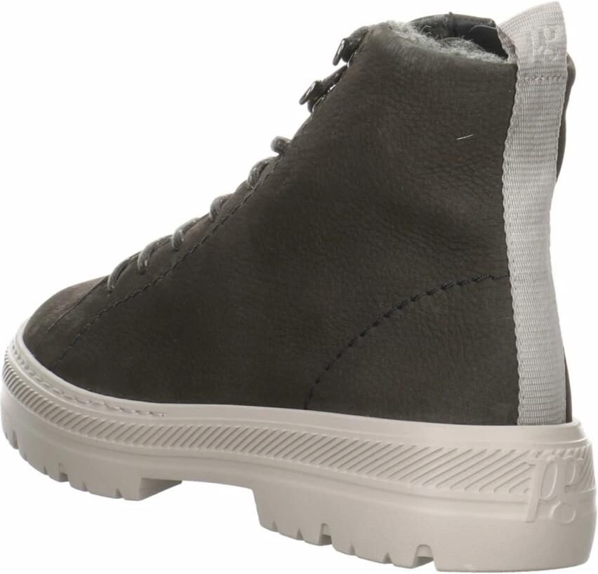 Paul Green Dames Veterschoenen met Warme Voering Gray Dames