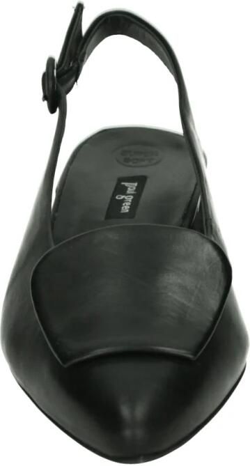 PAUL GREEN Slingbacks Dames 6090 Maat: 38 Materiaal: Leer Kleur: Zwart - Foto 5