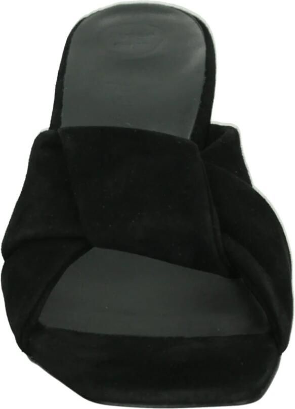 Paul Green 6127~~~~~~~~~~~~~~~~~~~~~~~~~~ Dames slippers Zwart