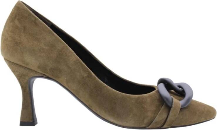 PAUL GREEN Pumps Dames 3779 Maat: 37 5 Materiaal: Suède Kleur: Groen - Foto 8