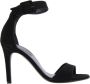 Paul Green Zwarte Suède Sandalen met Enkelband Black Dames - Thumbnail 2