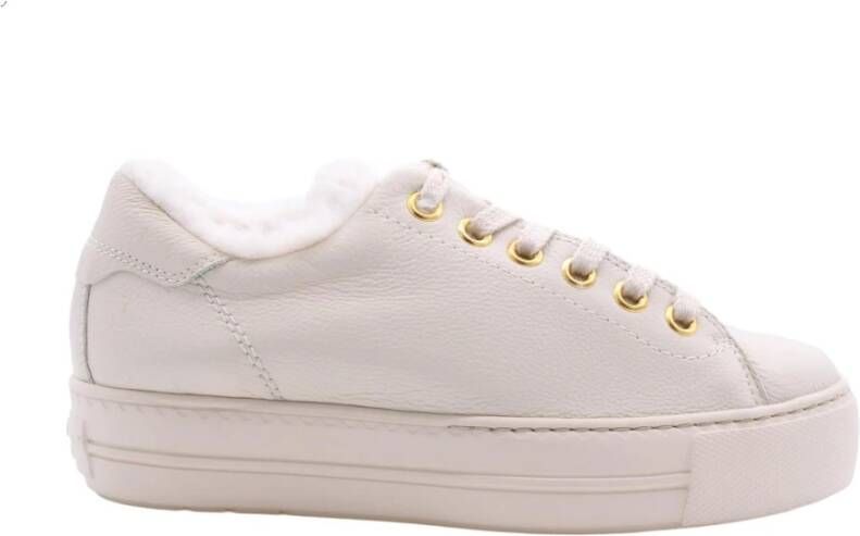 Paul Green Stijlvolle Nete Sneakers voor Vrouwen Beige Dames - Foto 7