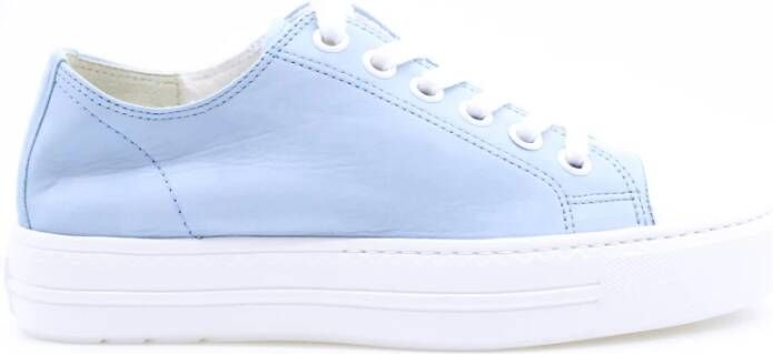 Paul green top sneakers blauw