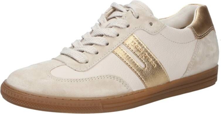 Paul Green Sportieve dames sneaker van nubuckleer