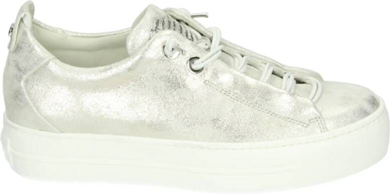 PAUL GREEN Lage Sneakers Dames 5017 Nubuck Goud