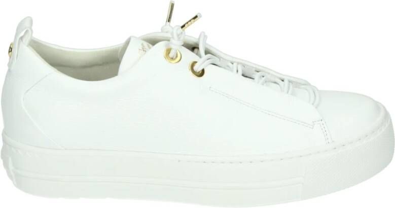 PAUL GREEN Lage Sneakers Dames 5017 Maat: 42 Materiaal: Leer Kleur: Wit - Foto 4
