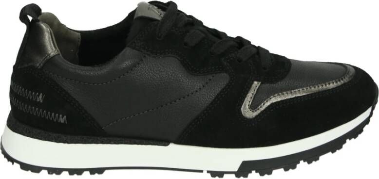 Paul Green 5354~~~~~~~~~~~~~~~~~~~~~~~~~~ Lage sneakers Dames sneakers Zwart