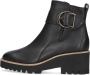PAUL GREEN Enkellaarsjes Dames 9763 Maat: 39 Materiaal: Leer Kleur: Zwart - Thumbnail 3