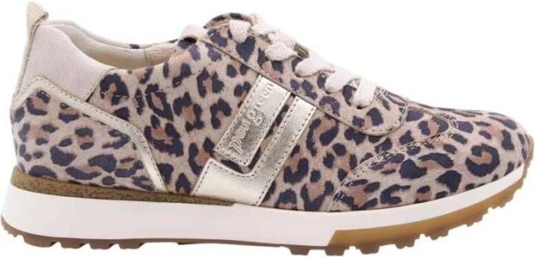 PAUL GREEN Lage Sneakers Dames 5392 Maat: 36 Materiaal: Suède Kleur: Bruin - Foto 4