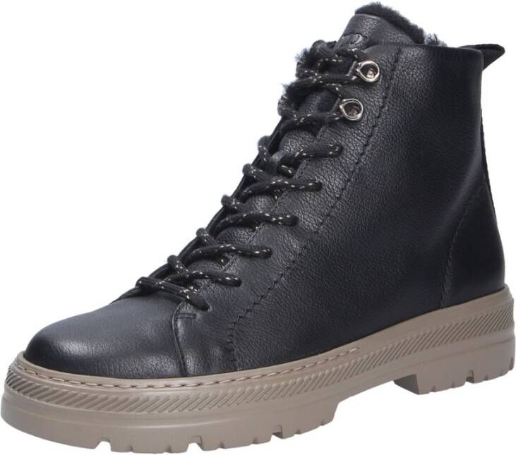 Paul Green Stijlvolle Veterschoenen van Leer
