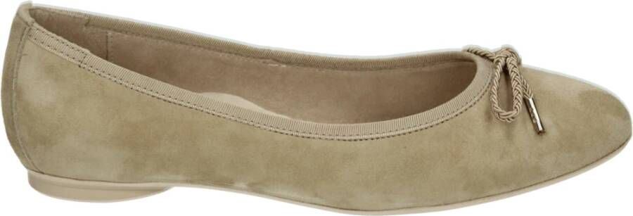 PAUL GREEN Ballerina Dames 2925 38 5 Suède Beige