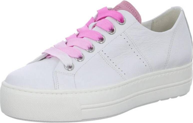 Paul Green Witte sportschoenen White Dames