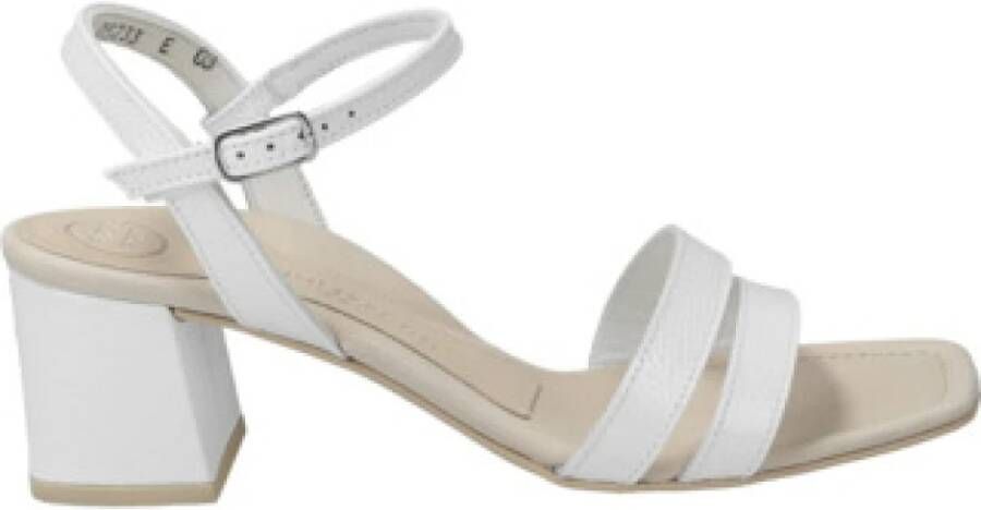 Paul Green Witte Strappy Sandalen voor Dames