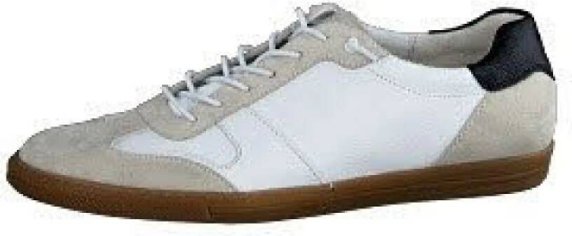 Paul Green Witte Unisex Sneaker Modern & Comfortabel