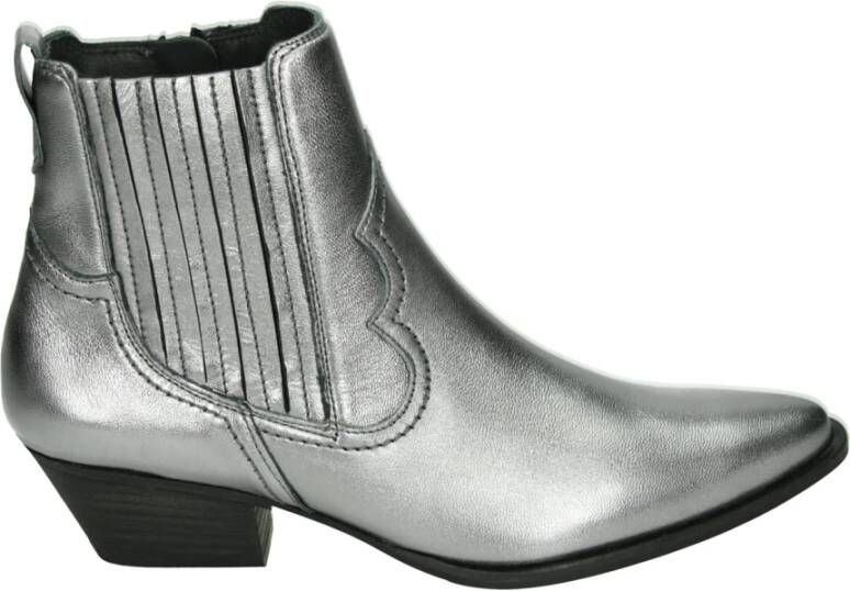 Paul Green 8144~~~~~~~~~~~~~~~~~~~~~~~~~~ CowboylaarzenPopulaire damesschoenen Metallics