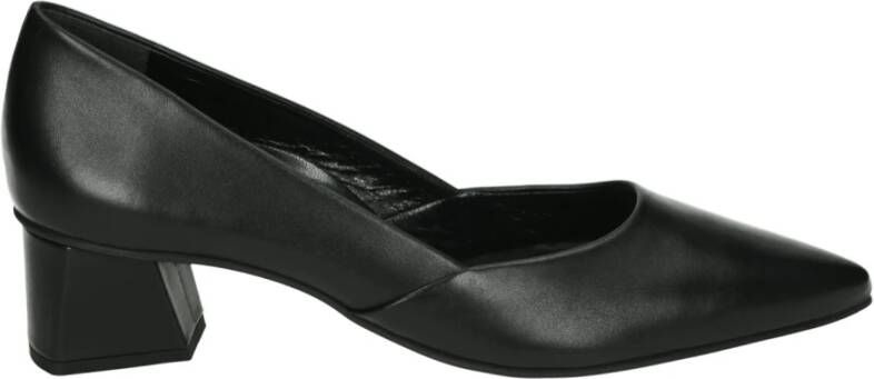 Paul Green Zwarte leren pumps