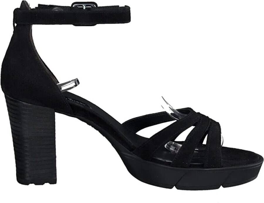 Paul Green 7930~~~~~~~~~~~~~~~~~~~~~~~~~~ Sandalen met hakDames Sandalen Zwart - Foto 3