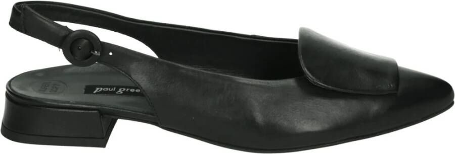 Paul Green Zwarte Sling-back Schoen