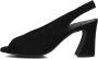 PAUL GREEN Slingbacks Dames 6038 Maat: 37 5 Materiaal: Suède Kleur: Zwart - Thumbnail 3